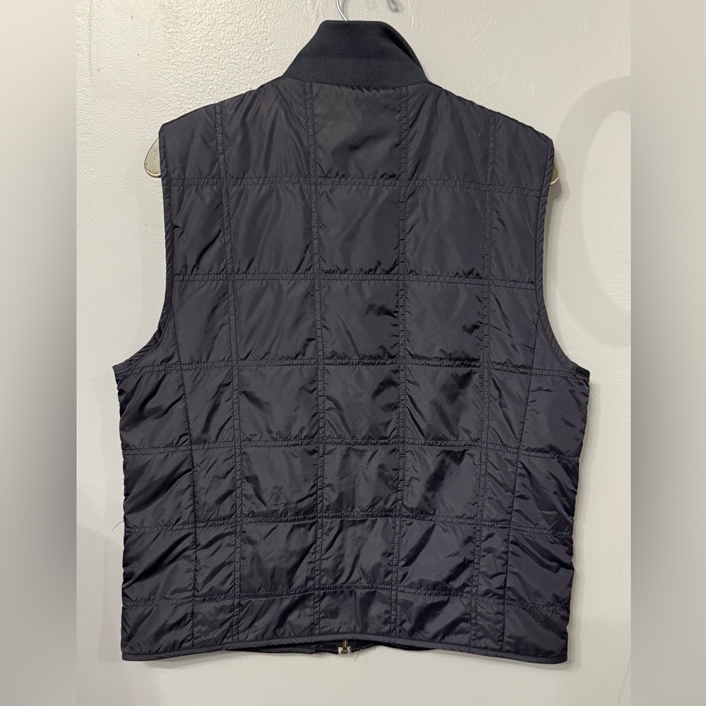 Johnston & Murphy Navy blue Quilted Vest - Picture 2 of 6